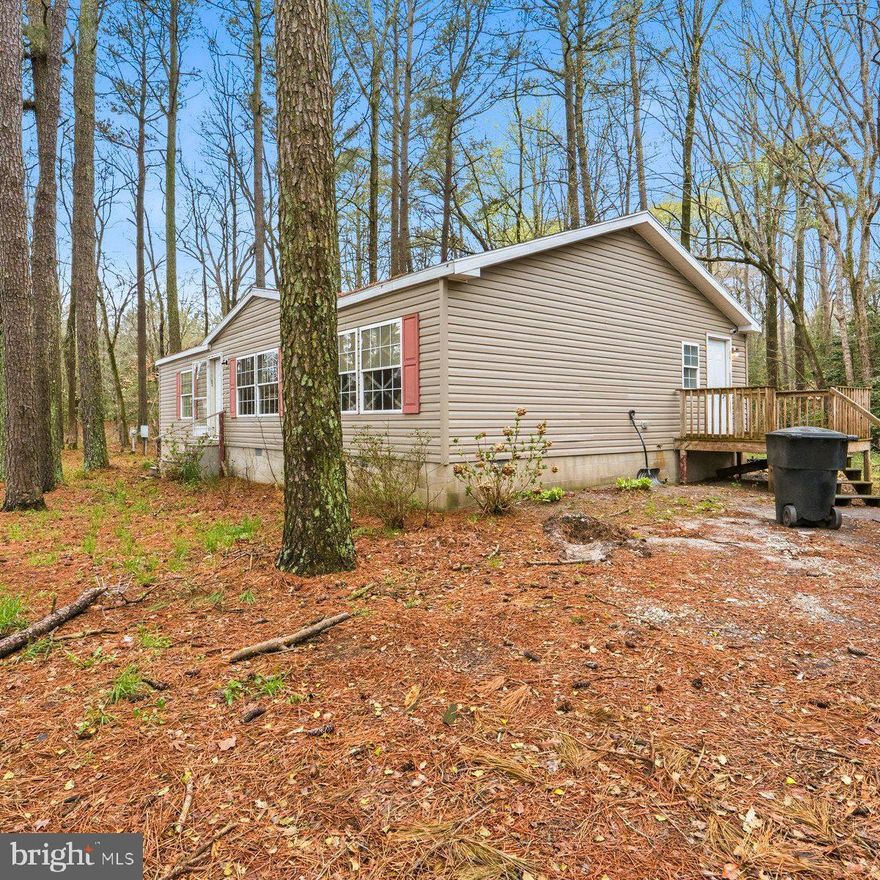 Opportunity awaits at 8434 Hurleys Neck Rd! Nestled on over 4 private acres in scenic Wicomico County, this 3-bedroom, 2-bath manufactured home on a permanent foundation offers a rare blend of space, privacy, and upside. The property has been fully cleaned out and is now cleared of all belongings, making it easy to walk through, assess, and start planning your vision right away. With a spacious layout and peaceful natural surroundings, this home is the perfect canvas for a buyer looking to build equity or an investor seeking their next value-add opportunity.

While the home does need repairs and updates, the potential here is undeniable — whether you’re looking to renovate, rent, or create your own private retreat on acreage. Property is being sold strictly AS-IS. Now open for access and walkthroughs — schedule your showing and explore the possibilities today!