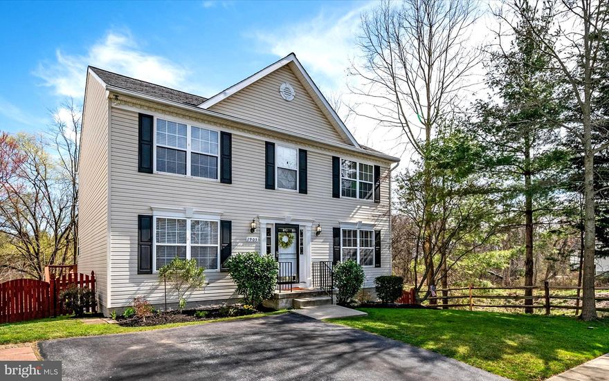 Beautiful 4 Bedroom, 3.5 Bath Colonial in Desirable Caton Glen Community! Over 2500 Square FT of Living Space and Sited on a Private, Wooded Corner Lot.  The main level offers hardwood floors, Custom Next Day Blinds, Powder Room, Formal Living room, Formal Dining room, updated Powder Room, open concept gathering area for Kitchen, Dining area and Family rooms.  Plenty of outdoor entertaining space on the beautiful, oversized deck with back and side yard private wooded views.
 The upper-level offers 4 spacious bedrooms to include a large primary bedroom with walk-in-closet, and totally updated primary bath with Gorgeous tiled walk-in shower.  The lower level includes large, finished 2nd family room/recreational room, and a 3rd full bath! In the unfinished section of the basement is the laundry room, utility room, and for lots of storage there is built in shelving, plus space for additional storage!  The walk-out basement leads to the fully fenced in back yard.    
Updates within last 5 years include:   NEW ROOF (Jan 2023), NEW HVAC (Dec 2022), NEW WATER HEATER (Nov 2023), NEW SUMP PUMP (Dec 2023), NEW BASEMENT CARPET (Sept 2020).
Very convenient location for commuting via Rts  695, 70 & 95.  BWI just 15 minutes away.  Just minutes to downtown Ellicott City and downtown Catonsville that offers something for everyone...unique Main Street shops & boutiques, restaurants, farmers markets, and the historic charm of Catonsville Historic District.  No HOA