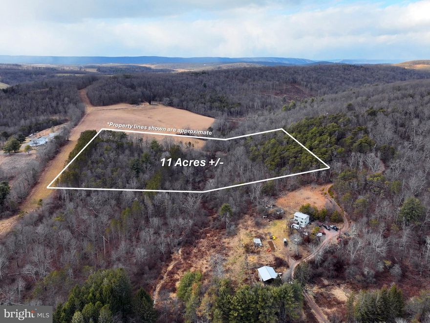 Beautiful 11+ acre wooded lot located in Clearfield, PA within Bedford County where the mountain views are spectacular. The land is fully wooded with gentle rolling hills making the property easy to navigate. There is no zoning regulations in Bedford so let your imagine go wild on this! Build your dream house, start a hunting camp, open a bed and breakfast, it's all up to you. It appears there is a right-of-way to get to the property from Township Road No. 370 as intended as a private road for the use of the owners, their heirs and assigns and their agents, and not for public use. Buyer to do their due diligence on the access and use of the property. Schedule your very own private tour today!