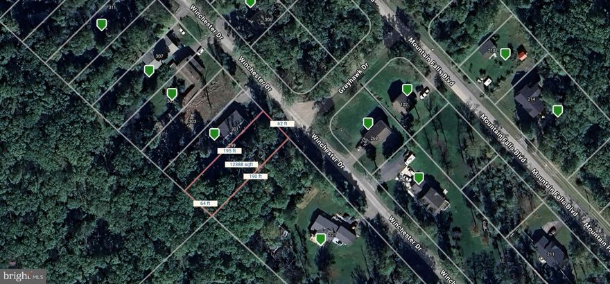 Located between 301 and 221 Winchester Dr. Seize this fantastic opportunity to own a flat 0.28-acre lot in the Wilde Acres/Mountain Falls community! Ideally situated near the entrance- no mountain driving to get to this lot! There's no need to spend your time and money getting the lot surveyed or hiring a soil scientist to see if the lot can support a septic system. It's already surveyed and perc-tested for a 3-bedroom alternative septic, and it's ready for your dream build or future investment. Current owner started plans for a split foyer to be built on the lot and will share those plans with interested buyers. 

Enjoy the natural beauty and peaceful surroundings of Wilde Acres while still being within easy reach of local amenities, shopping, and major roadways. Don’t miss out on this well-prepared homesite—schedule a visit today!