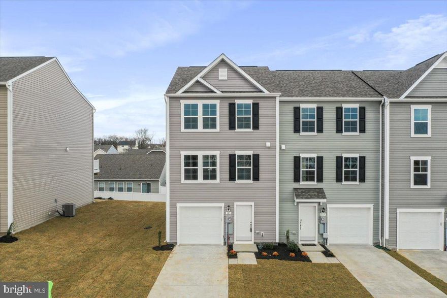 Gorgeous NEW build in Falling Waters features 3 bedrooms, 3.5 bathrooms, spacious kitchen with stainless steel appliances, dining area, living room, washer/dryer located near bedrooms, deck, patio, garage and yard.  Playground, dog park, basketball and tennis courts all located across the street.  Great commuter location off I-81 with shopping and restaurants in the community.  Pets allowed on case by case basis.
