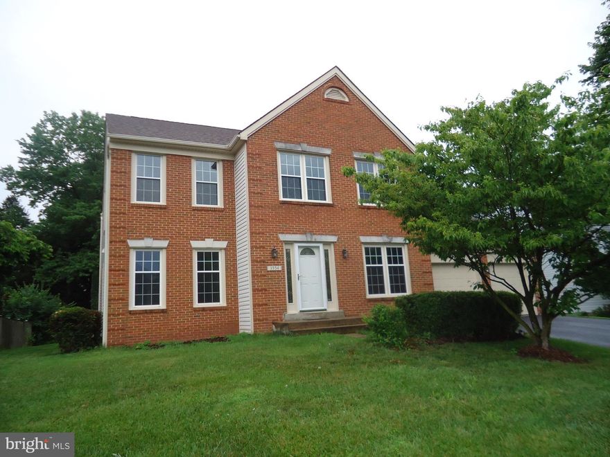 Convenient  location to Route 50, and parkway, airport.  Back to trees, like a park. 4 br, 3.5 ba, 2 car gar. Cathedral ceiling in MBR. Sliding door from family room (with skylight and fireplace) brings you to huge deck and yard, Freshly painted and cleaned. Neutral carpet. Family room and study/library new wood-like vinyl installed. Ready for moving in.