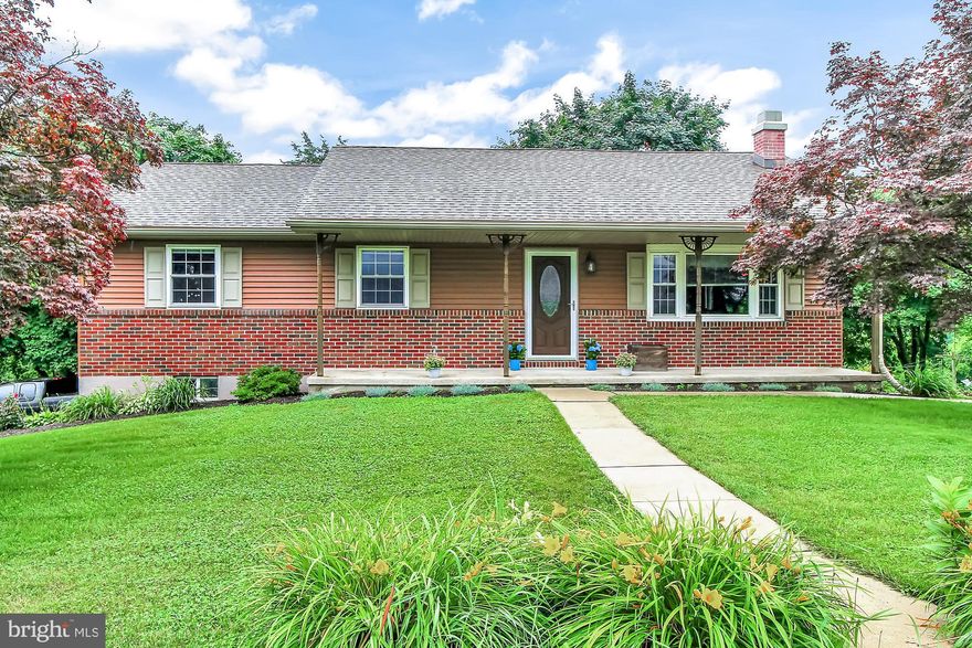 If you are looking for an updated ranch home with an open floor plan...this is your new home! The current owners renovated the kitchen/living area creating what everyone wants one large open room for everyday living. Cook up a feast in your stylish kitchen with stainless steel appliances, glass backsplash and granite countertops. The kitchen opens into the living room and the beautiful hardwood floors help create one continuous space. The living room features a large window to let in tons of natural light. Enjoy the quiet, country setting waiting outside under the covered deck. Take a few steps out back to a paver patio perfect for a fire pit. The back yard provides privacy and space to enjoy country living. Back inside, three nice sized bedrooms and updated bathroom complete the main level. Or head downstairs to a family room large enough for watching TV or a perfect playroom. In the lower level, you will also find the laundry room and an oversized one car garage with a new garage door opener. This well maintained home has a newer roof, windows, and water heater. All you need to do is move in and make it home