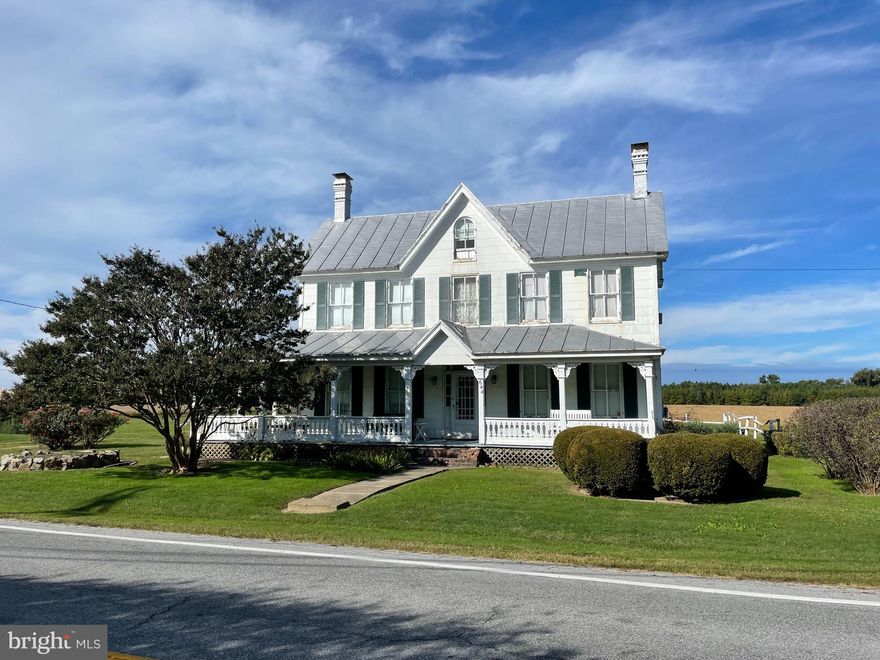 Have you ever wanted to restore an older home? Maybe this is just the opportunity you are looking for!  This beautiful home was built in 1905 and has been owned by the same family all these years.. This gorgeous home is in need of significant TLC but has so much original character and charm it is incredible! The property features a nearly one acre parcel of ground and two outbuildings. One is called a dairy house by the family and was built for cold storage in the early 1900's. The second building was built for storage, a chicken coop and other uses. The  front door opens to an entry hallway with a beautiful staircase leading to the upper level. 
To the right of the entry is a room that has been used as a main level bedroom. To the left is the sitting room which leads to the dining room and kitchen. Off of the dining area is the main level full bath. 
The second level features two bedrooms and the second full bath. The third level contains an area that has been used mainly for storage for a long time but was once used for sleeping quarters. This beautiful home was used as a year round residence for many, many years but only as a summer home in the past several years. This home has tons of character and charm but really needs someone to bring it back into its glory with lots of tender loving care. The location is so peaceful yet less than a 5 minute drive to Route 50 and anywhere you need to commute to!  Come check out this gorgeous home and see if its the perfect next home for you!