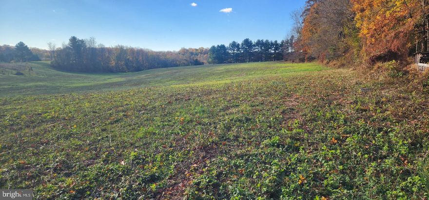 This one-of-a-kind lot is available to build your dream estate or agricultural potential with its natural beauty and contours on 26+ acres. Bring your own plans and builder. The well is installed (15 gpm), and the perc is approved. The Zoning on the property will accommodate one homesite. This property cannot be subdivided.  Commuter Friendly with a convenient location.  Just a stone’s throw away to Rt. 32, I70 and Rt. 97.  Seize the opportunity to create a legacy in a location that combines privacy, serenity with convenience. Your dream home awaits.