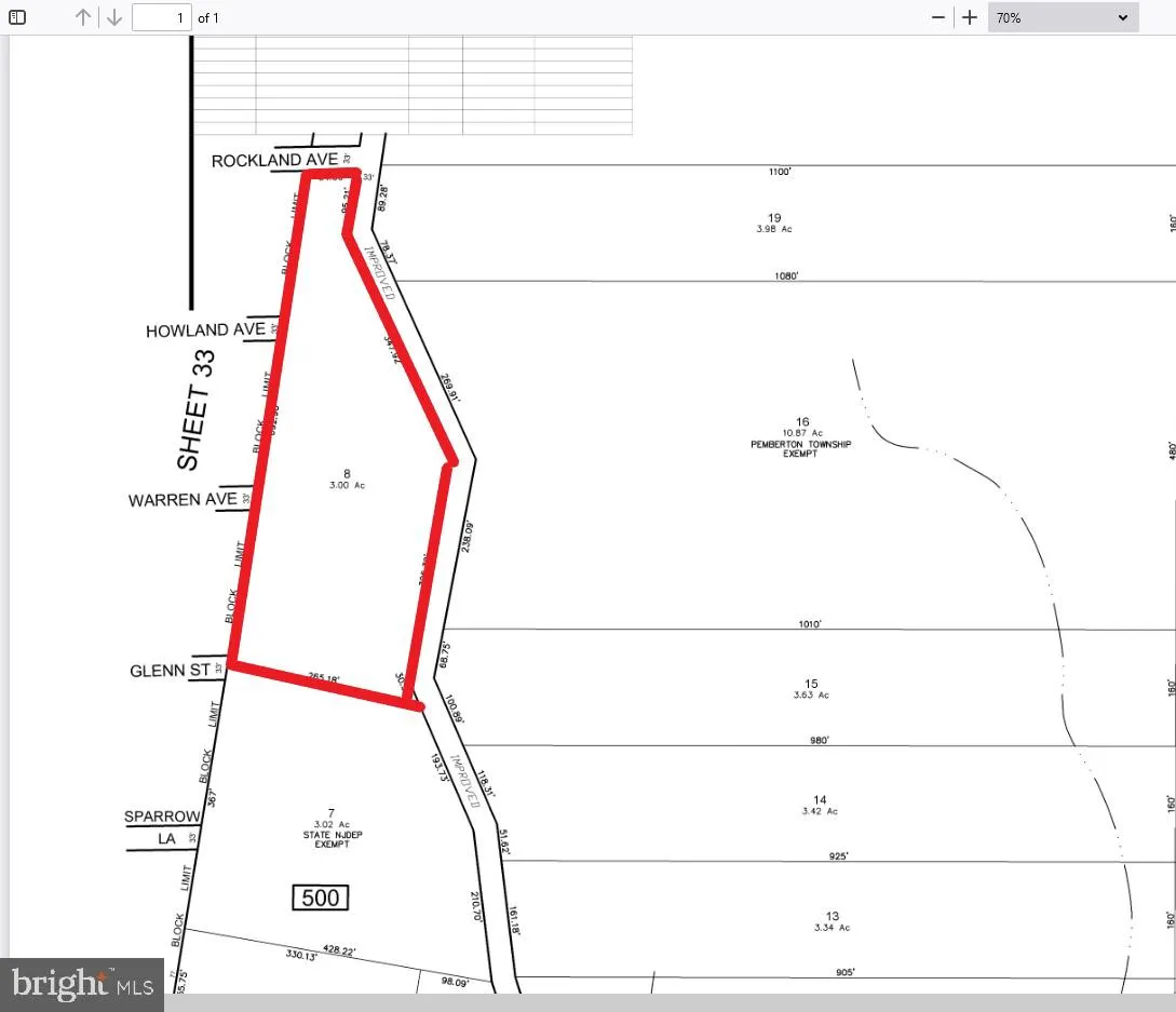 Browns Mills, New Jersey 08015, United States, ,Land,Active,170920