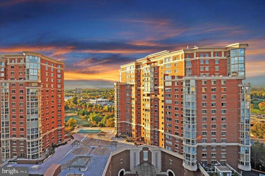 Welcome to 2121 Jamieson Ave #609, where luxury meets location in the prestigious Carlyle Towers. This beautifully maintained unit offers breathtaking views of the iconic George Washington Masonic National Memorial, providing a daily reminder of the historic charm that defines Old Town Alexandria. Step outside and you're just blocks from the King Street Metro, making commuting a breeze whether you're heading into D.C., the Pentagon, the PTO or beyond. Indulge in the best of city living with King Street’s renowned dining, boutique shopping, and vibrant nightlife just minutes from your front door. Inside, the unit includes a dedicated garage parking space and a private storage unit, adding convenience and value. The secured building offers 24-hour front desk service for added peace of mind. Residents of Carlyle Towers enjoy resort-style amenities, including, Indoor and outdoor swimming pools, two fully equipped fitness centers, tennis courts and putting green, sauna and hot tub party and meeting rooms Whether you're sipping your morning coffee while watching the sunrise over the Masonic Temple or stepping out for an evening in Old Town, this home offers the perfect blend of comfort, convenience, and community. Don’t miss your chance to own a slice of luxury in one of Alexandria’s most desirable addresses.