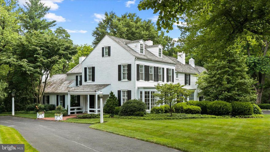 Welcome to 1501 Clayton Road, one of Lancaster’s most tasteful and private parklike estates. This exquisitely maintained and updated 3+ acre property features many resort amenities, including beautiful flagstone patios, an in-ground pool & pool house, and a full-sized tennis court. This one-of-a-kind home is located in School Lane Hills, one of the city’s most well-known and picturesque neighborhoods, and is nestled next to F&M’s nature preserve and trail system. It is within the Manheim Township and MT School District and is an easy walk to Lancaster Country Day School, F&M College campus, and Buchanan Park. The property offers tranquil surroundings with manicured lawns and gardens. The home is wonderfully designed, allowing for an easy flowing floorplan throughout and gorgeous views from each room.  Natural sunlight is abundant.  It has been lovingly maintained and extensively upgraded with high quality and elegant finishes by only several families. There are five spacious bedrooms, four full, and two half baths. Beautiful wide plank wood floors, custom woodwork, and plantation shutters, all add a level of sophistication throughout this marvelous home. The home has three fireplaces, numerous built-in bookshelves, corner cupboards, built-in custom cabinetry, and lovely walk-in closets at every turn. 
1501 Clayton Rd. has been conscientiously maintained and extensively upgraded with high quality and elegant finishes. There are five spacious bedrooms, four full, and two half baths. Stepping in the front door you are met with a beautiful foyer, an open staircase and a long hallway featuring custom woodwork and quality Shumacher wallpaper. Just off the foyer is an expansive living room with hardwood floors, wood burning fireplace and access to a glass enclosed, four seasons, porch with exposed brick and wraparound windows, where you can enjoy lovely views of the patio and pool.  Beyond the living room is a cozy den with a gas fireplace, and a wall of built-in bookshelves and storage below. 
The formal dining room features gorgeous bow windows, wood floors, and two built-in cupboards. From the dining room, or from the hallway, enter the well-appointed kitchen, with granite counters, top of the line appliances, a gas cooktop, double wall ovens and cheery dining area, featuring a large bow window.  Just off the kitchen is a spacious family room with built-ins, a convenient workspace discretely concealed behind large doors, a wood fireplace and a deep windowsill with comfy bench seating. 
Rounding out the first floor is a gorgeous powder room, laundry/mud room and a long hall with windows overlooking the back patio, bench seating and French doors leading to the backyard entertaining space. The 2nd floor has 5 bedrooms and 4 full baths.  The large owner’s suite has a sitting area with views of the back yard.  There are two large walk-in closets, one with custom cabinetry and storage.  The owner’s bath has a walk-in shower with glass surround and granite counters. A second en-suite with a full bath has back stairs, allowing for private entrance. There is a third en-suite with private bath and wonderful built-in cabinetry, was the original Master, plus 2 additional bedrooms.  Second floor stairs lead to a large attic, great for storage, or, possible renovation for additional living space. 
Enjoy this beautiful property inside and out for years to come! It is an entertainer's dream and a resort to escape daily life!  
The property is deeded with 3 separate parcels, totaling 3+ acres, with subdividing a possibility or estate living with ultimate privacy and luxury for you & your family.