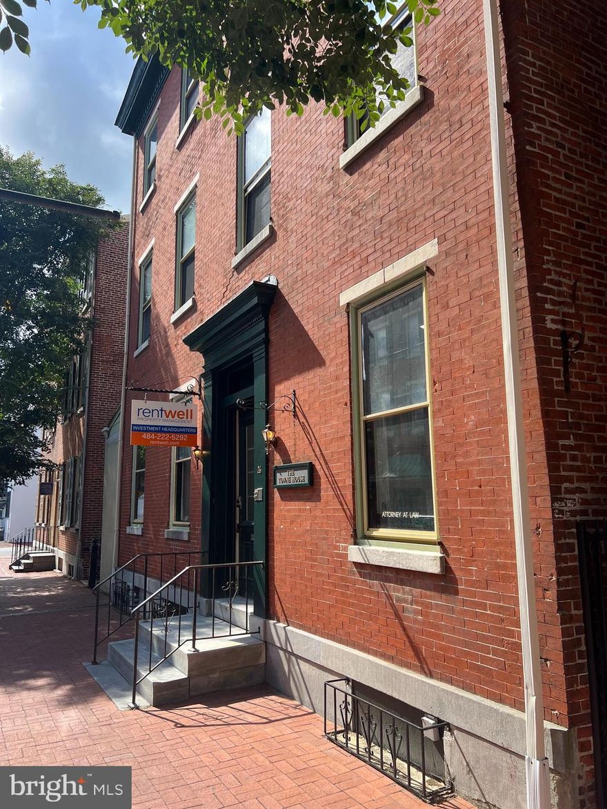 Charming and spacious third-floor, two-bedroom apartment in the heart of Downtown West Chester. This well-maintained residence features updated fixtures throughout, offering a comfortable blend of modern touches and historic character. Large windows provide plenty of natural light, creating a warm and inviting living space. Additional highlights of this property include a brand new washer & dryer, and private rooftop deck - perfect for quiet evening enjoyment or relaxing under the stars. The property includes the rare convenience of two on-site parking spaces available evenings and weekends, making downtown living even more accessible. Located just steps away from West Chester’s vibrant restaurants, cafés, boutique shops, and cultural attractions, this apartment offers the perfect balance of comfort, convenience, and walkable lifestyle. Be sure to reach out today!