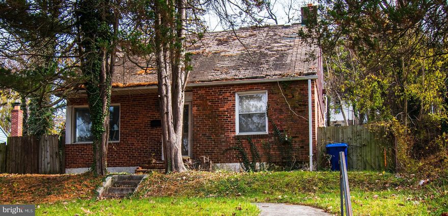 Great opportunity with this 3 bedroom cape cod in Windsor Hills.  Bring your ideas to this one!  Hardwood floors, deck, eat in kitchen, two main floor bedrooms and more!  Hurry before it's gone!  Property sold as-is.