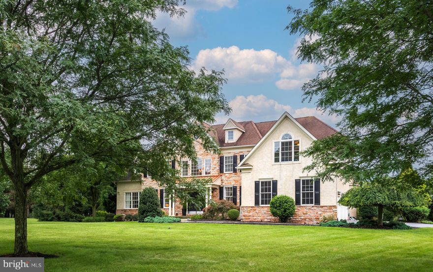 Price Improvement!! Stunning rarely available estate is tucked within the prestigious, highly desirable Heritage Hunt private community with no HOA, offering the perfect blend of space, privacy, and luxury, homes here seldom come to market. 
Over $100K in recent renovations, including a brand-new fully finished walk-out basement (2025), renovated kitchen cabinetry (2024), new water heater (2024), new AC unit, smart home systems, updated light fixtures, fresh interior paint, and much more. Set on nearly one acre with over 6,000 sq ft of beautifully finished living space, this move-in ready home features 5 bedrooms, 4.5 bathrooms, and a brand-new fully finished walk-out basement (2025). Step into a dramatic two-story foyer flanked by formal living and dining rooms, enhanced by a stunning modern crystal chandelier. The main level boasts 9-foot ceilings, abundant natural light, a private office, powder room, and spacious laundry with exterior access. The heart of the home is the renovated gourmet kitchen (2024) with modern cabinetry, a 13-ft granite island, double ovens, premium appliances, and open access to a sunlit window-lined morning room, perfect for casual dining or coffee with a view.
The soaring 20-ft family room offers a wall of windows and cozy gas fireplace. Upstairs, the luxurious primary suite features 9-ft ceilings, a sitting room, three walk-in closets, and a spa-style bath with soaking tub, walk-in shower, dual vanities, and a makeup area. Three additional bedrooms and two more full baths complete the level.
The fully finished walk-out lower level includes an open rec area, home gym, private bedroom, full bath, and a flexible bonus room, ideal for a wine cellar, office, or playroom.
Outside, enjoy your private oasis with a custom paver patio, tranquil fountain, built-in firepit, and two large decks, all surrounded by mature landscaping. A 3-car side-entry garage provides ample space for vehicles and storage.
Located minutes from Routes 422, 29, 363 & 476, just 8 mins to Providence Town Center, 20 mins to King of Prussia, and 45 mins to Center City Philadelphia. Zoned to award-winning Perkiomen Valley School District. An exceptional opportunity at a new price this updated, lovingly maintained home is ready for its next chapter. Schedule your private showing before its gone.