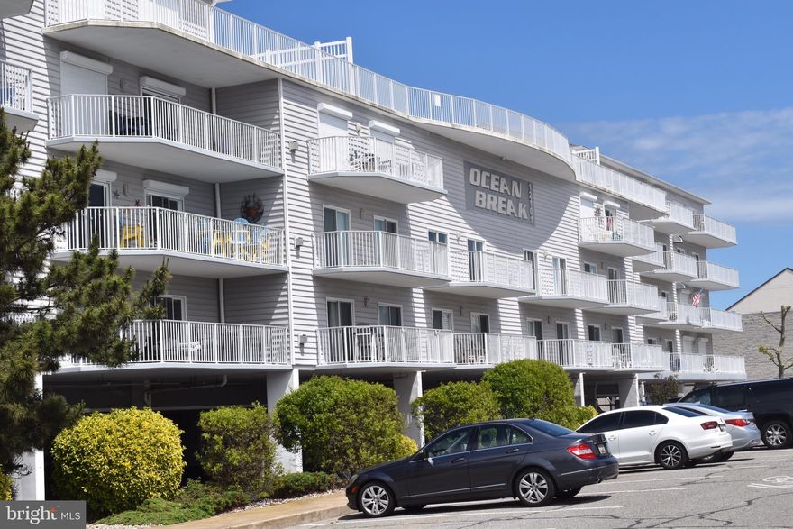 Incredible 3 bedroom, 2 bath Ocean Block condo!  Gas fireplace in living room and a large balcony to relax and smell the ocean air.  Building has an elevator, storage area and awesome rooftop pool with spectacular views.  These condo's rent very well  although this unit has not been rented.  If you love large open balconies for outside enjoyment, you won't want to miss this tastefully decorated beach retreat when searching in Ocean City, MD.  Comes furnished.  Won't last long! Make your appointment today!