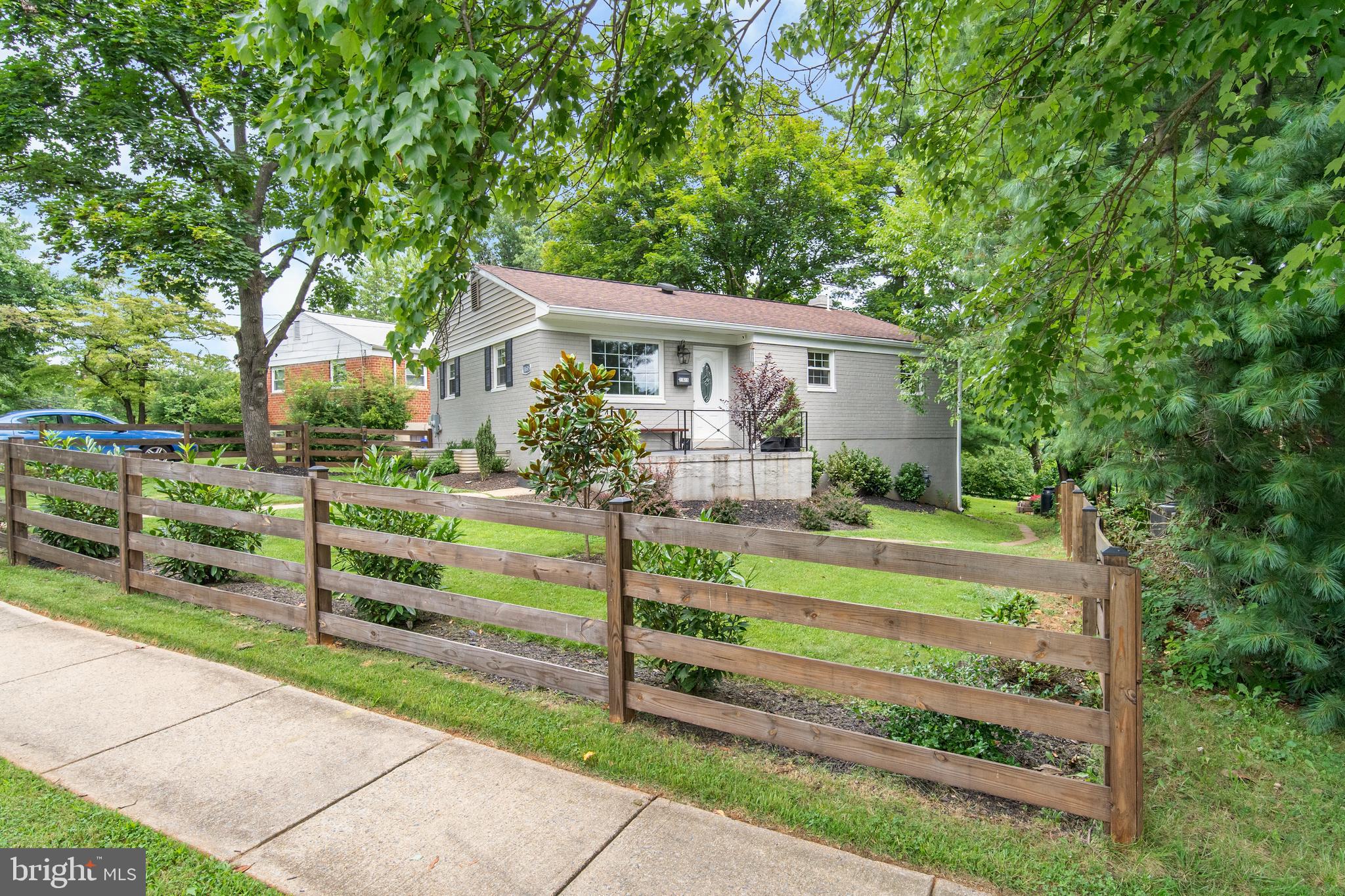 Located on one of the most beautifully landscaped lots in Randolph Hills, this completely updated home offers a tranquil setting on the border of Rock Creek Park! Enjoy the abundance of nature with a fully-fenced in yard, custom made deck, raised garden beds, shed and plenty of trees for shade and privacy. Walk inside and you'll be welcomed with new hardwood flooring and large living/dining areas that flow seamlessly into your gorgeous kitchen. Plenty of seating for a sit down dinner or pull up a few bar stools to your Italian white quartz countertop. Sleep well with three generously sized bedrooms on the main level and a completely updated bathroom. The lower level affords even more space for a cozy media room, recreation room, or play area. Two additional spacious legal bedrooms can be used for home offices, guest rooms, home fitness, arts and crafts, or just additional storage. Lastly, indulge yourself with the spa-like full bathroom with soaking tub and shower - it doesn't get much better than this! Home also includes off-street parking as well as new HVAC in 2020. Location just can't be beat with numerous parks (including Rock Creek Park as your backyard!) and recreation areas within steps of your home. In addition, retail and restaurants, including Pike and Rose, Whole Foods, Harris Teeter, Bark Social, REI, and more are just minutes away. Need to jump on the metro or train? No problem - the North Bethesda red line stop is just 1.5 miles away and the Garret Park MARC train stop is less than a mile! Don't miss an opportunity to be part of this wonderful Randolph Hills community!