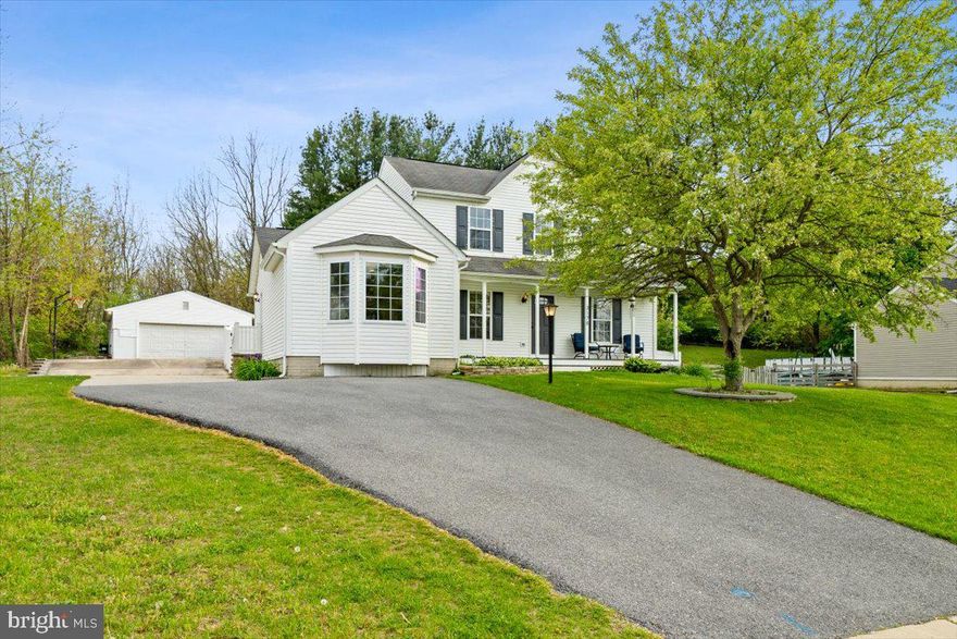 Welcome to your dream home in the sought-after Atlee Ridge neighborhood of New Windsor, MD! This 4 bedroom, 2 full bath residence sits on almost a half acre and boasts an array of features, making it the epitome of modern living.

Gather with family and friends in the expansive family room conveniently located off the kitchen. This inviting space boasts durable and stylish LVP flooring, providing both elegance and easy maintenance for daily living and entertaining. Meal prep with ease in the newly well-appointed kitchen, boasting ample counter space and an abundance of cabinets. 

Step outside into your own private oasis-a fully fenced private backyard with professionally installed hardscaping and built-in lighting that illuminates your path to serenity. The inviting pool beckons for leisurely afternoons and delightful gatherings under the sun. The oversized detached two-car garage offers ample storage space and convenience for your vehicles and hobbies.  The thoughtfully designed garage has the capability of having heated floors as well as a woodstove. 

Enjoy the freedom of no HOA, allowing you to personalize your property to your heart's content. Don't miss the opportunity to make it yours. Schedule your showing today and experience the dream of modern living in New Windsor!

Square footage in the tax records are incorrect, the estimated square footage is over 2000 sq ft.