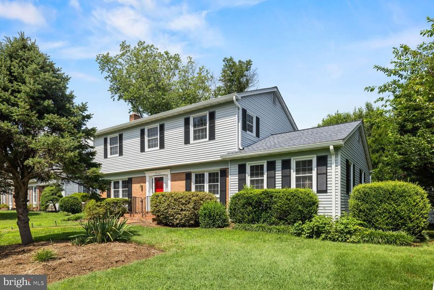 Hayfield Farm is the place to be.  This home is "the one" if you are looking for the opportunity to create your dream kitchen and bathrooms - a rare expanded center hall Colonial that is a canvas with freshly painted walls and just refinished wood floors.  It's only more affordable because of the unfinished basement that solves all your storage concerns. Commute options allow you to enjoy being "home" longer.  You don't want to miss out on any of the community meet-ups, parades or playdates at the Hayfield park. Just 5 minutes to Fort Belvoir, 25 minutes to the Pentagon, 3.5 miles to Metro, VRE, I-495, HOV, or Fairfax County Parkway, with a walk to popular schools.  All the essentials for shopping and dining are 10 minutes or less away in Kingstowne, Springfield or Wegmans.  

Walk right in, kick off your shoes, and leave your bags and stress in the foyer, before you decide which corner to settle in. Rooms for everyone, whether work, play, music, study, or relaxing. Main level offers an oversized front living room with the crackle of a wood burning fireplace, elegant dining, main level den, full bath with a shower, and small 5th bedroom that could become a perfect office, or even a new laundry room.  The kitchen is ready to be upgraded or expanded at the heart of the home, and even conveniently walks out to the patio. Upstairs are your choice of four more bedrooms and two baths. P.S. seller's agent is happy to connect you with a couple of preferred contractors who will give you her VIP treatment.  HVAC only 2 years old, water heater 2022.  Wood burning fireplace never used.