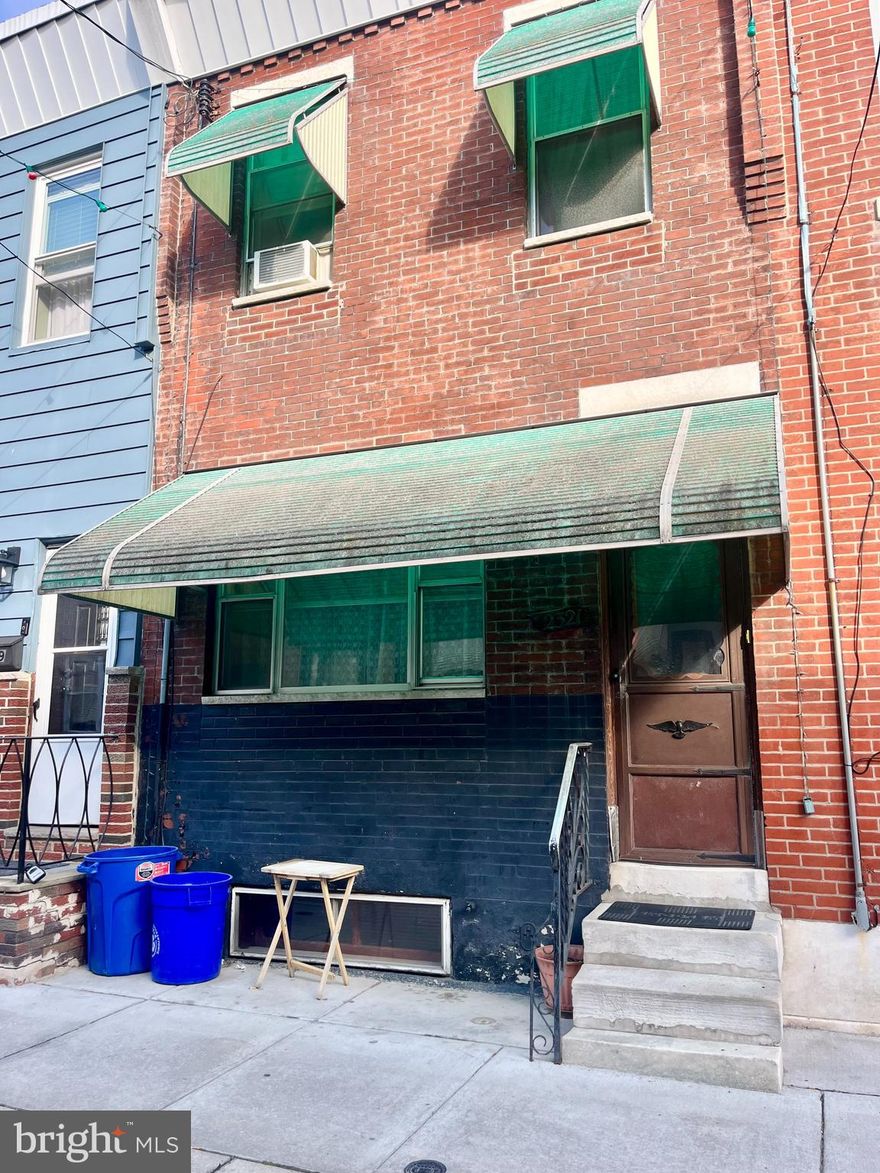 Located on a small, quiet block in South Philadelphia, 2321 S Percy St offers a great opportunity for investors or buyers looking for their next project. This property is in need of a full rehab, making it the perfect blank canvas to design and customize from top to bottom. Just minutes from some of the area’s best amenities. It’s conveniently located near the South Philadelphia Sports Complex, Live! Casino & Hotel, and offers easy access to Center City for work, dining, and entertainment.
Enjoy the benefit of nearby local favorites within walking distance, including neighborhood restaurants and bakeries like Frangelli’s, Bomb Bomb's,  and Los Gallos. The location also provides excellent connectivity, with quick access to both I-95 and I-76, making commuting in and out of the city simple and convenient.