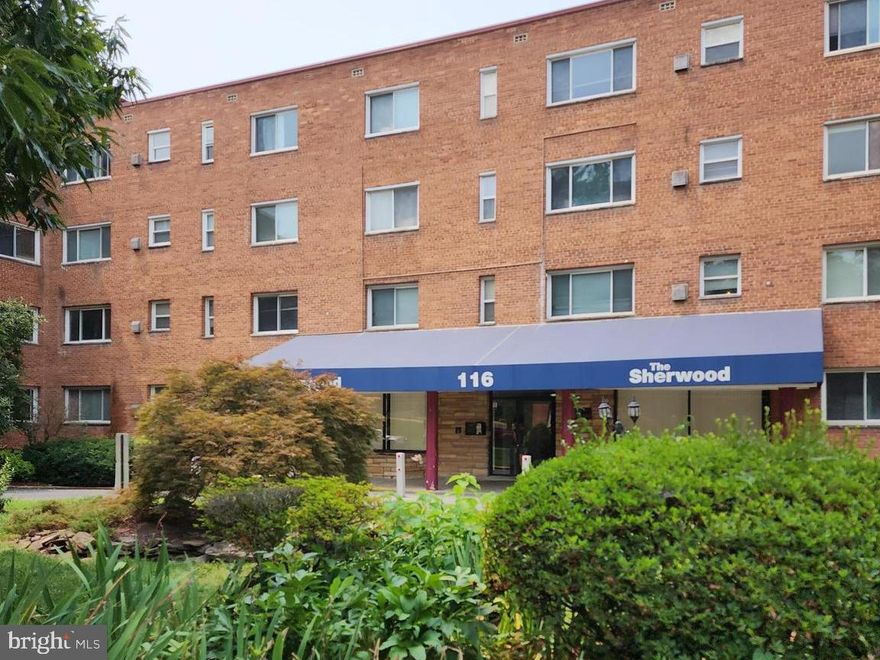 Welcome to this spacious one bedroom one bath condo at Sherwood Condominium. The home is in good condition featuring stainless steel appliances, granite countertop, updated flooring,  plenty of closet space and lots of natural light beaming through oversized windows. Enjoy the convenience of Takoma Park and access to recreation, aquatic center,  dog parks, community center, trails, parks, farmers market, restaurants and boutique stores for your shopping. Pet friendly building if you're a pet lover. You are minutes from Downtown Silver Spring and all it has to offer. Quick access to the beltway, a short walk to metro bus stop and Takoma Park Metro Station.  Utilities, water and gas included in condo fee. Onsight Laundry facility and gym. Move in Ready for you! This home is sold AS IS,  subject to short sale approval and is being professionally negotiated.