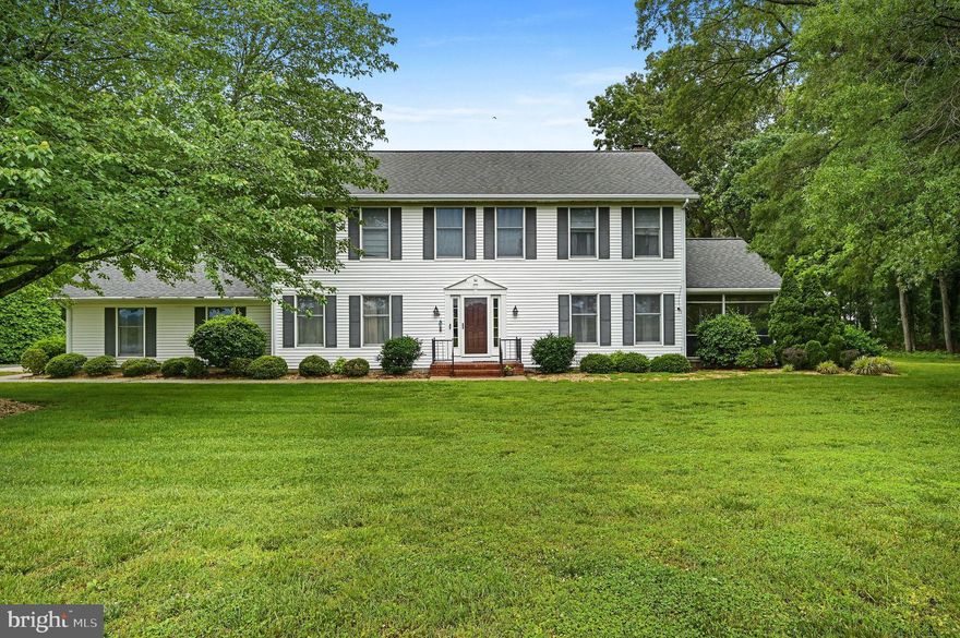 Welcome to 11142 Log Cabin Road! This unique property offers the perfect combination of residential living and valuable commercial space, all on one expansive, 4.53 acre lot. This beautiful colonial-style home has great curb appeal with its classic look, neatly trimmed landscaping, and a spacious front yard shaded by mature trees. The main home spans over 2,700 square feet and features four generously sized bedrooms, two full bathrooms, and one half bath. To the right of the foyer is a large formal living room that offers access to the serene screened porch as well as the living room in the rear of the home that has built-ins on either side of the wood burning fireplace. To the left of the foyer is a formal dining room with plenty of space for furniture and access to the kitchen for convenience. The kitchen has hardwood floors, granite countertops, lots of cabinets for storage and a center island, perfect for food prep and serving. Through the kitchen there is an expansive three-season room that has space to become exactly what would suit the next owner’s needs. Currently it features a bar area, dining area, and the third living area on the first floor with a gas fireplace. With windows on all three sides, you can enjoy the backyard views, including overlooking the in-ground pool. Upstairs there are three generously sized secondary bedrooms that share a full hall bathroom. The primary suite is expansive and has a large walk-in closet and an ensuite bathroom for your convenience. With a functional layout, multiple living areas, and an attached two-car garage, the home offers both comfort and convenience for everyday living. Enjoy peaceful mornings and entertaining evenings in the large three-season room off the back of the home, or unwind in the charming screened-in porch. Step outside to your private inground pool and soak in the tranquility of your own backyard retreat - ideal for relaxing, hosting guests, or making the most of summer days. Behind the home, a separate commercial building provides an incredible opportunity for business, rental income, or personal projects. The building is fully heated and cooled and includes three private office spaces, a spacious common meeting area, and a second floor for added storage. It also features a half bathroom, offering added convenience for clients, employees, or tenants. The house and commercial buildings are metered separately for electric, allowing for independent use and easier management. Also on the property is a massive pole barn equipped with three garage doors and a covered lean-to, providing ample space for equipment, vehicles, trailers, or inventory. A large, paved parking area ensures there's plenty of room for both residential and commercial use. Whether you're looking to run a business from home, expand your investment portfolio, or simply enjoy the flexibility of additional space, this property offers unmatched potential in a rare and desirable setting. Don’t miss the opportunity to make it yours. Schedule your private showing today.