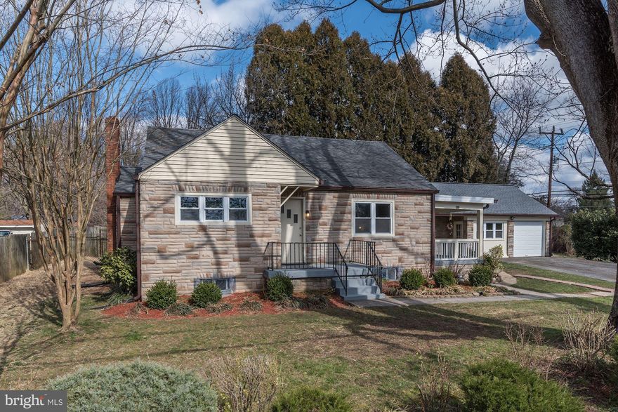 Beautiful move-in ready home!  Welcoming front porch. Main house features sun filled LR, renovated kitchen, 2 main level bdrms, updated bath. Finished upper lvl space ideal for storage. Finished lower lvl optimal for rec room, den plus full bath. Bonus addition w/1 main lvl bdrm, remodeled bath-perfect for home office, in-law suite-separately metered.  Att. 1 car garage. Offers due 3/12 at 2:00 pm