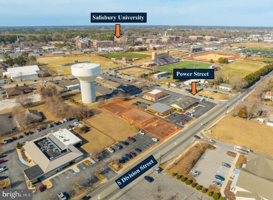 South Division Professional Center is a 100% occupied commercial investment property available for sale.  The property is well maintained and features 3 units, each with a NNN lease.  Occupied by financial services firm Edward Jones, leading regional title company Sage Title Group and medical office Step Up from Grace, the property produces a steady and reliable income stream.   The property is in a desirable location with heavy foot & vehicle traffic, and demand for leased space has remained strong for many years.  With frontage on South Division St., the property is located less than 1/2 mile off of Rt 13 South, just south of Salisbury University.  It is well situated in between professional and medical offices located on Milford and Power Streets.