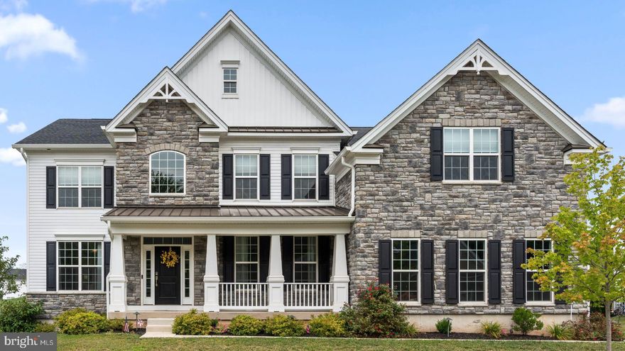 This exquisite home, built just three years ago by the reputable Toll Brothers in the Stone Mill community of Huntingdon Valley, offers a blend of luxury and comfort. The grand two-story foyer provides a stunning entrance that sets the tone for the home. The dramatic two-story great room features a secondary rear staircase and an inviting gas-burning fireplace, creating a cozy yet elegant atmosphere. The gourmet kitchen is equipped with a breakfast area, granite island and countertops, and stainless steel appliances, perfect for culinary enthusiasts. Formal living and dining rooms provide the ideal space for holiday entertaining.

The first floor includes a bedroom and full bathroom, convenient for guests or multi-generational living. The luxurious second-floor primary suite boasts a main bedroom, large sitting room/den, two walk-in closets, and an en suite bath with his-and-her vanities, a large bathtub, and a wide shower with dual shower heads, including a rain shower head. A princess suite with its own private bathroom and two additional spacious bedrooms that share a Jack-and-Jill bathroom complete the upper level.

The enormous unfinished lower level offers potential for a home theater or fitness room, with high ceilings providing ample space for customization. Additional features of this home include nine-foot ceilings on the first and second floors, hardwood flooring, a three-car side-entry garage, and two-zone heating and air conditioning. Builder-provided warranties on HVAC systems, the water heater, and the entire home add peace of mind.

Situated in the heart of Huntingdon Valley, Stone Mill offers easy commutes to Philadelphia, Princeton, and New York via I-95, the PA Turnpike, and Route 1. The community is within walking distance to Pennypack Trail and Mason Mill Park, with several golf and swim clubs nearby. The home is located within the top-rated Lower Moreland School District.