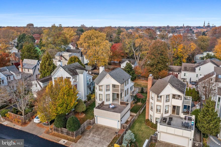 Great buy in the Eastport peninsula....this contemporary Eastport Home is located in a prime location. The property has been well maintained, owned by just one owner, and lovingly cared for over the past 43 years. Located just across the street from the water and a marina, this property offers everything the Eastport lifestyle has to offer with excellent walkability to restaurants, coffee shops, and shopping.

The home retains many original features, including beautiful wood floors throughout. The spacious living level opens up to a fabulous large deck, perfect for entertaining or enjoying the outdoors. Another deck extends off the primary bedroom, offering a private retreat with views.

The thoughtful layout provides privacy, and the fenced rear yard ensures a quiet, secure space. For added convenience, there's a two-car attached garage with additional parking for at least two cars.

This is an excellent opportunity to own in one of Eastport's most sought-after locations. Don't miss your chance to experience Eastport at it's finest with urban convenience....a great location with water views of the Chesapeake Bay.