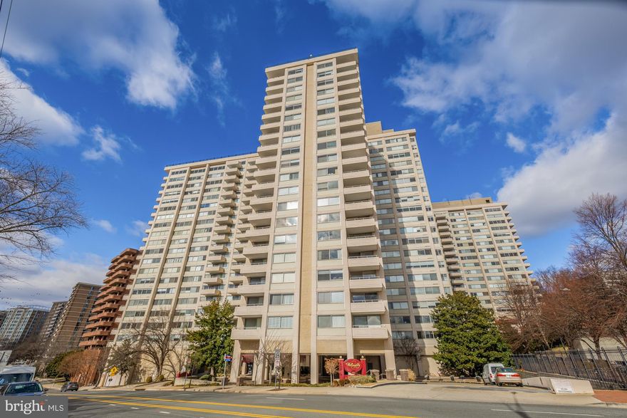 Bright and well-maintained residence in a full-service high-rise ideally located in Friendship Heights. The efficient layout offers a defined living area and separate sleeping space, fresh neutral finishes, and generous storage including a large walk-in closet.

Enjoy a clean, functional kitchen with granite counters and gas cooking, a classic tile bath, and abundant natural light. Building amenities include a 24-hour front desk, on-site convenience store, fitness center, and outdoor pool, with easy access to Metro, shopping, dining, and major commuter routes. Available immediately.