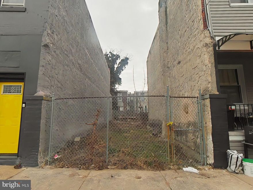 Don’t miss this incredible opportunity to own a vacant multifamily lot in the rapidly growing Haddington neighborhood of Philadelphia. This RM1-zoned, 1,216 sq. ft. lot (16 x 76 dimensions) is perfect for multifamily development or creating an income-generating property.

Located in a prime area, this lot offers excellent potential for building a duplex, triplex, or other multifamily units - it is the buyer's responsibility to confirm the number of units that can be built on the lot. Take advantage of the revitalization happening in this neighborhood and make your investment count.

Drive by today to see the property and its surrounding area, then make an offer! Contact us for more details and start turning your vision into reality!