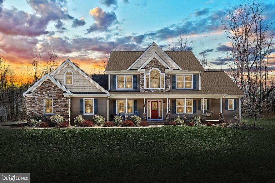 Discover the unparalleled craftsmanship and natural beauty of 6375 Bull Road, Dover, Pennsylvania—a magnificent 4-bedroom, 4.5-bathroom, 4,009 sq. ft. traditional home set on 81.53 +/- pristine acres. Designed with exceptional attention to detail, this property seamlessly blends luxury, efficiency, and durability with the outdoor lifestyle. Built with 2x6 construction, Johns Manville Spider blown-in insulation, and rock wool soundproofing around bathrooms, this home is engineered for comfort and efficiency. The Anderson 400 Series low-emissivity, argon-filled tilt-in windows enhance energy efficiency while adding timeless elegance.

Step inside to find ¾” solid oak hardwood flooring, plush carpet, and luxury vinyl tile complimented by solid core interior doors, and LED lighting that brightens every space. Each bedroom is wired for phone and TV, ensuring modern convenience. Thoughtful details include direct-wired low-voltage LED window candles with seasonal sleeves, a dual-chime hardwired doorbell system, and a dedicated outdoor lighting switch. The exquisite great room features a comforting and illuminating gas fireplace that is stoned from floor to the ceiling with rural country ambience from the exposed post and beams and ceiling outfitted with Polk Audio speakers, enhancing the home’s entertainment capabilities.

This home features four-zone HVAC, providing independent climate control for maximum comfort. A SEER 16 heat pump with a propane furnace ensures efficiency, while the entire home—including the basement and attic—is heated and air-conditioned. Built on a solid pour foundation with integrated egress steps, the 9’ foundation height allows for a full 8’ drop ceiling in the basement, which is fully insulated and finished with Sherwin Williams Armorseal industrial floor epoxy. The ¾” closed-cell foam and tongue-and-groove subflooring add durability, while the rebar-suspended garage floor prevents settling.

This estate is well-equipped with 400-amp electrical service, and the luxurious and spacious barn with cupola features, dual garage doors, single-entry side door and multiple windows for natural light, 150-amp electrical service, phone, TV, electric, water, and a poured concrete floor with a drain. Constructed with Galvalume steel panels and GluLam posts, the barn is built to last. A homeowner-owned 500-gallon underground propane tank allows flexibility in selecting providers, while a 300’ well producing 40 gallons per minute provides excellent water supply. The 1,500-gallon two-chamber septic tank ensures optimal functionality. A generator outlet in the garage offers backup power security.

Beyond the home’s exquisite craftsmanship, the expansive 81.53 +/- acre property offers three established food plots, a private rifle range, all with six-figure hardwood merchantable timber, including northern red oak, white oak, black oak, chestnut oak, and poplar. Historic charm abounds with original stone fencing throughout the property and remnants of the original log homestead, adding character and a sense of heritage to the land.

The land itself is a sportsman's or outdoorsman’s dream. This whitetail deer hunter’s paradise is perfectly situated for prime deer habitat, with 3 established food plots, dense bedding cover, and natural corridors that attract and sustain healthy wildlife populations. In addition to trophy whitetail deer, the property supports wild turkey, black bear, and a diverse array of other wildlife species, making it an ideal setting for hunting, nature observation, and outdoor recreation.

This estate is truly one of a kind, offering an exquisite balance of luxurious living, cutting-edge construction, and unmatched outdoor beauty, whether you’re searching for a private retreat, a premier hunting property, or a legacy estate. Schedule your private tour today!

* * * Click the virtual tour links to explore the home and witness the thriving mature whitetail buck habitat. * * *