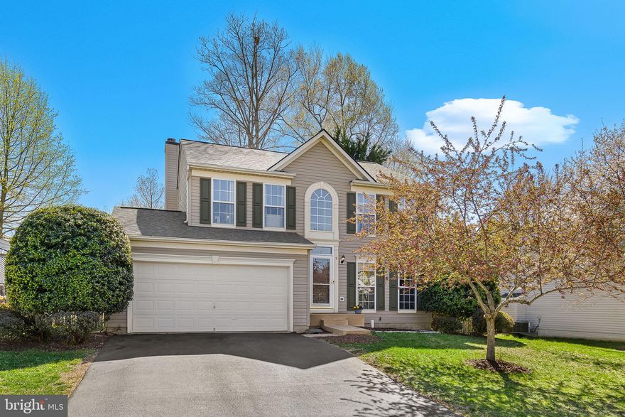 Welcome to this beautiful 3-bedroom, 2 full and 2 half-bath, 2 car garage home in sought-after Stafford Lakes Village. The bright, open floor plan is centered around the 2-story family room with a wood burning fireplace that is perfect for cozy gatherings. The main level also includes spacious living and dining rooms, a well-appointed kitchen, powder room, and laundry room. Upstairs, you’ll find an overlook to the family room, two large bedrooms with a shared bath, and a spacious primary suite with tray ceiling, walk-in closet, and an updated bath with a luxurious shower and soaking tub. The finished basement offers a rec room with a wet bar and half bath, ideal for entertaining or as a bedroom/guest suite (NTC), gym, or office. The unfinished portion provides endless possibilities including expanding the bath, adding living space, or using for extra storage. Outside, the yard and deck provide ample space for relaxation and outdoor activities. Key updates include roof (2019), HVAC (2020), water heater (2021), front door (2022) and washing machine (2025). The HVAC UV light cleaning system and active radon system provide added peace of mind. Stafford Lakes Village is a welcoming community filled with amenities and beautiful surroundings, and convenient access to shopping, dining, commuting options (including the newly completed HOV lanes), and top-rated schools. This amazing home checks all the boxes and is move in ready for its new owners. Come see it today!