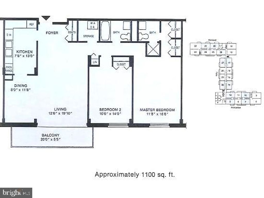 Photo of 801 - 1227 Yale Avenue #1227, SWARTHMORE, PA 19081 (MLS # PADE2107652)