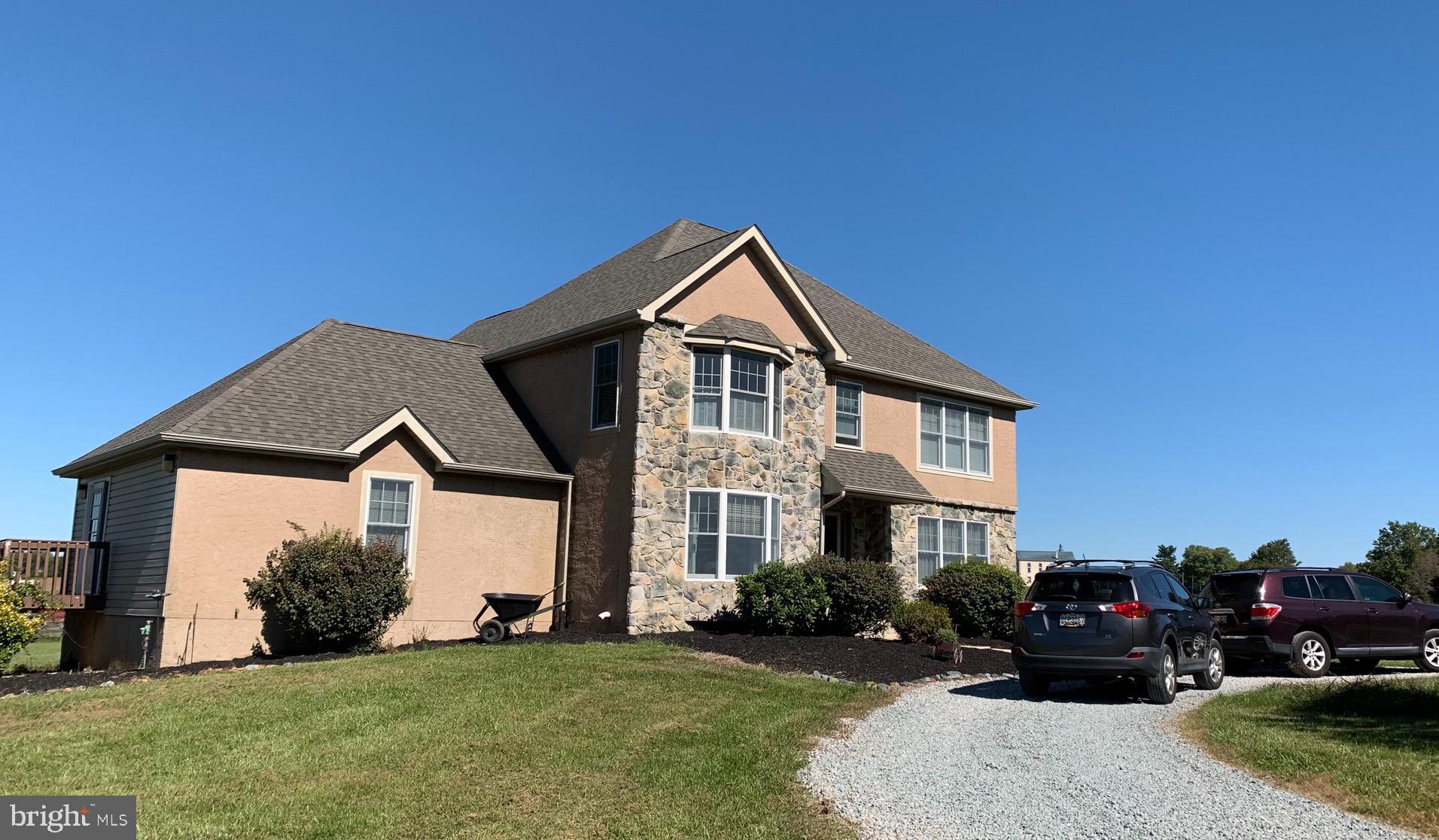 Super clean, spacious home on almost 9 acres 1.2 miles from The Fair Hill Training Center entrance. You and your horses will love it! There is a separate main floor bedroom, bath and living room with its own entrance. This would make great space for in-law, au pair, or employees. The paddocks are board fenced, nicely spaced and offer flexibility as to size and use. There is ample room to add a ring, an indoor arena or a large barn. The new 5 Star Fair Hill Equestrian Center is "right around the corner". There is an existing 3 stall barn with running water and electricity and run in sheds plus a storage shed. The home was custom built. The room sizes are generous and the kitchen is a cook's delight. The in-law suite is separated from the main house kitchen by a large laundry room with closet and powder room. Wonderful location: 5 miles from Newark DE with the University of Delaware, and lots of restaurants, almost on the PA line, making it a short trip to Kennett Square, Longwood Gardens, The Brandywine River Museum and on up to Philadelphia or Wilmington DE. The Chesapeake Bay and the rivers leading to it are a half hour away. Easy access to I-95 is another plus.