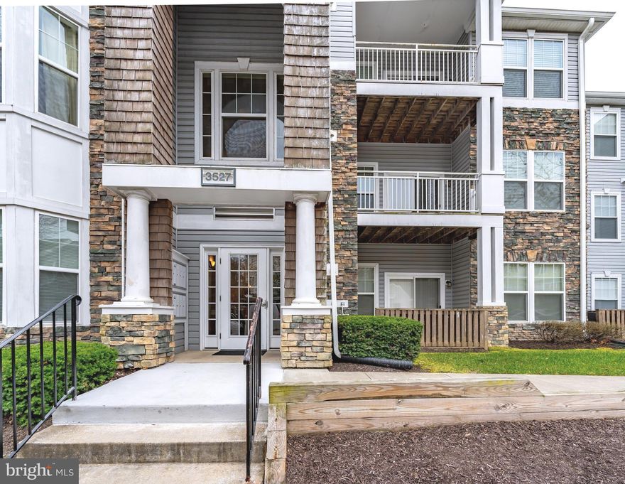 Low maintenance living at its best! Located in sought after Russett community in the Stone Creek Condos this beautiful spacious 2 bedrooms with 2 full bathrooms condo is nicely updated and perfect for the holidays. This corner condo lets all the light in, located on the first level with NO STEPS but also not on the ground level. Enjoy relaxing on the deck  or take a stroll around the community full of amenities. The community features a pool, library, daycare center, tennis & volleyball court, walking paths and play grounds. Plenty of shops located nearby such as Walmart, Target, Starbucks, Chick-fil-A and other restaurants. All this AND conveniently located minutes to 295, 95, 32, US1, MARC Train, Fort Meade Army Base and Towne Centre at Laurel. Schedule to see this home before its GONE! Open House Sunday Dec 5th from 11a-1pm, come check it out!