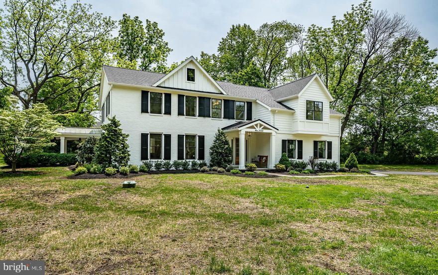 Absolutely gorgeous newly renovated down to the studs brick colonial in Berwyn.  Located on a picturesque lot with incredible views backing up to conserved land.   This beauty boasts 4/5 bedrooms with 4 full baths, stunning gourmet kitchen and awesome outdoor patio with fireplace.   Tons and tons of upgrades throughout.  You must see to appreciate everything this stunner has to offer!  Professional photos to be uploaded soon.