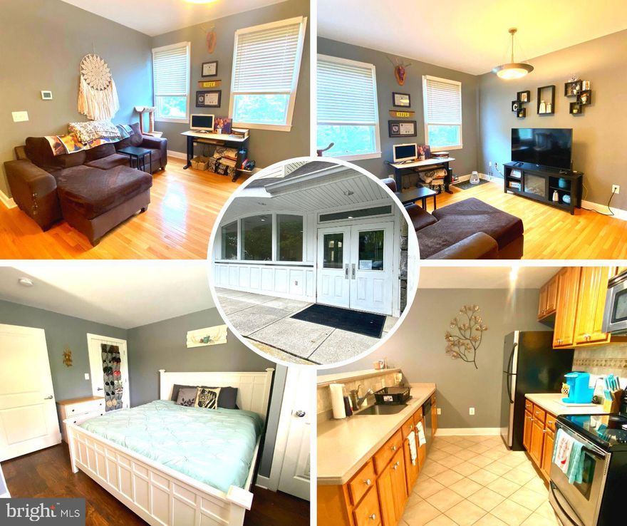 Looking for a Super Low Maintenance Space? Ready to make the Rental Switch and Own? Or is Downsizing in your Future? Check out 400 Renfro Drive Unit #213 in Glen Burnie, Maryland! 1 Bedroom 1 Full Bathroom Condo in a Private Building and Convenient Location. Hardwood Floors, Large Kitchen with Long Island Seating and Open to the Living Room Space. Ceramic Tile throughout Kitchen and Big Full Bathroom, LVP within the Bedroom Plus New HVAC and New Washer and Dryer within the Unit. Building has a Coded Entrance and Elevator. Assigned Parking and Moments to Route 10, Route 2 or Highway 97 for an easy commute.