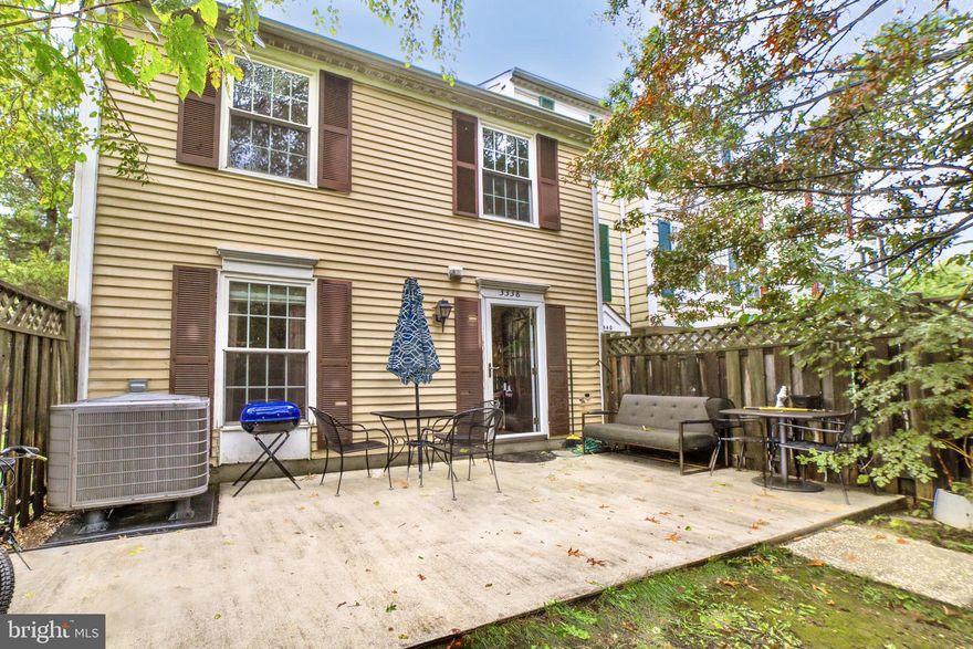 Welcome to this 2BR/1.5 BA end unit townhome in Silver Spring Country Club, conveniently located by numerous restaurants and shopping plazas. Easy access to route 29, 200, and I-95; this home is only a 30 minute commute to DC and Baltimore. Green castle elementary, Banneker Middle, and Paint Branch high school are all within a 5 minute drive. This home is part of the  Northeast Consortium, which allows students to choose from Blake, Paint Branch, and Springbrook high schools. Each campus offers a distinctive 'Signature Program’.

This home features a fenced private patio, assigned parking, and ample visitor parking. The main level has hard floors throughout with a spacious living room. The kitchen has updated counters (2013), stove (2018), and waterproof luxury vinyl plank flooring (2023). Upstairs you can find two large bedrooms and a full bath. The master bedroom easily fits a king bed and has a walk in closet. The adjacent bedroom has two roomy closets. The washer and dryer are conveniently located on the 2nd floor. Other updates include the water heater, which was replaced in 2023. Amenities include walking/bike path, community pool, playground and more. Low HOA, no condo fee! This is an amazing and rare opportunity to own a TOWNHOME in Montgomery County for under $300K.

 **The dining and kitchen floor have been updated with new laminate flooring since these photos**