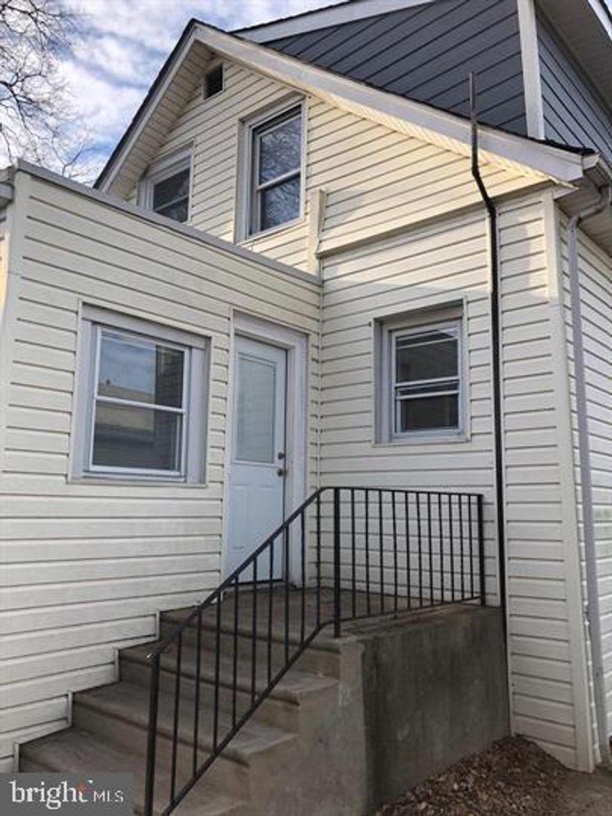 SECOND FLOOR UNIT - separate rear entrance, two bedrooms, one bath, exterior access to shared basement, WD hookups available. Shared driveway.  Pets are allowed, and the deposit is half one month's rent. The deposit is due upfront, and non-refundable.