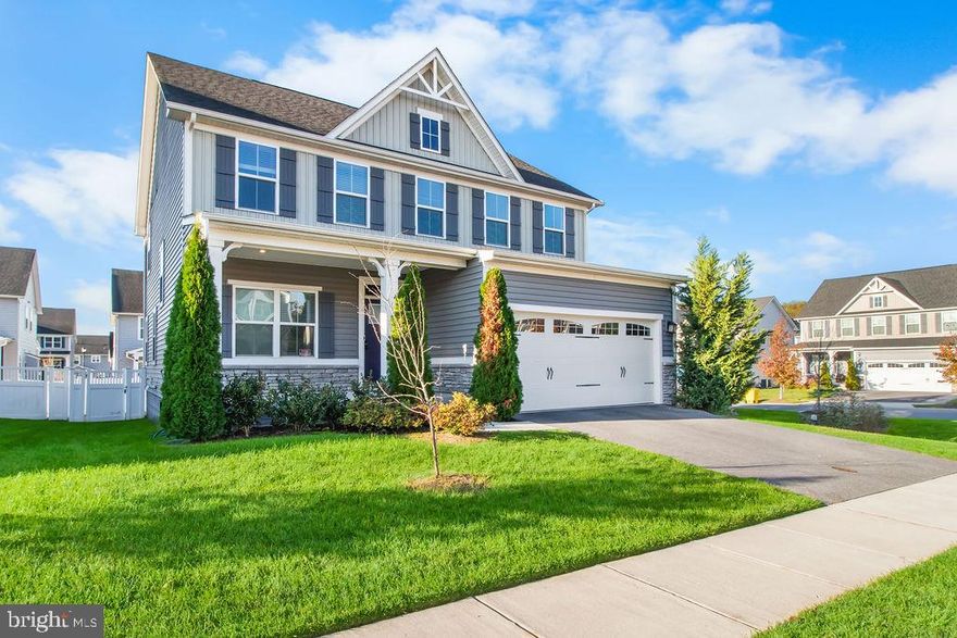 Beautiful 5 bedroom 3.5 bath Colonial home ready for occupancy. Large enclosed yard, fireplace, 42 inch cabinets are only a few highlights of this home. Upon entering there is a small seating area perfect for an office transitioning into the open formal living and dining room areas. Large granite island marks the center piece to the kitchen area which displays stainless steel appliances with duel wall ovens, with plenty of cabinet space. Gas stove equipped - Perfect for entertaining and the advanced chef. Vinyl plank wood flooring runs through out the main living level and upper stairs level. Half bath is also located on the main level. Patio doors leads to the open fenced yard with covered patio for additional space.

Upstairs, houses four generously sized bedrooms, including the spacious primary suite featuring a vaulted ceiling, walk-in closet, and a luxurious private bath with a corner soaking tub, separate shower, and dual sink vanity. New carpets aligns the hallway and lower level stairs and family room area. Central laundry is located on the second floor.

A fully finished basement with tons of storage space brings added living/office space. A full kitchen also aligns opposite wall in case a little more privacy is needed. Bedroom and full bath is also located in the basement area! Two-car garage and a great yard for outdoor fun. Solar panels reduces your utilities!

Property is centrally located, minutes from Arundel Mills, shopping, dining, entertainment, MARC Stations, Fort Meade, NASA and BWI Airport. Plus Community amenities - pool access, walking trails beautiful new community!

670+ credit is desired | 40x Rent Annual Income Requirement | Pets $125 pet fee 1x w/pet rent $35 | $75 Repair deductible