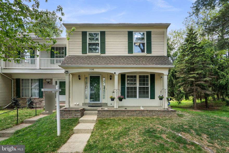 Welcome to 15048 Shamrock Ridge Rd—an impressively spacious end unit townhouse and lot situated in a quiet, private setting.
This beautifully maintained home features 3 bedrooms and 3.5 bathrooms. The kitchen is equipped with stainless steel appliances and laminate countertops, making it perfect for both everyday living and entertaining. Upstairs, you will find three bedrooms and two full bathrooms. Additional interior highlights include ceiling fans and spacious closets.
The finished basement with laminate floors and recessed lights adds significant living space and includes an additional flex room. This large, open area is well-suited for a play area. Step outside to enjoy the expansive backyard, which is ideal for relaxing, entertaining.
For your peace of mind, major systems have been updated, including:
- Newer roof (2025)
- HVAC (2009) 
- Recently painted walls and ceilings
- Newer spacious deck (2023)
The property also offers two assigned parking spaces.