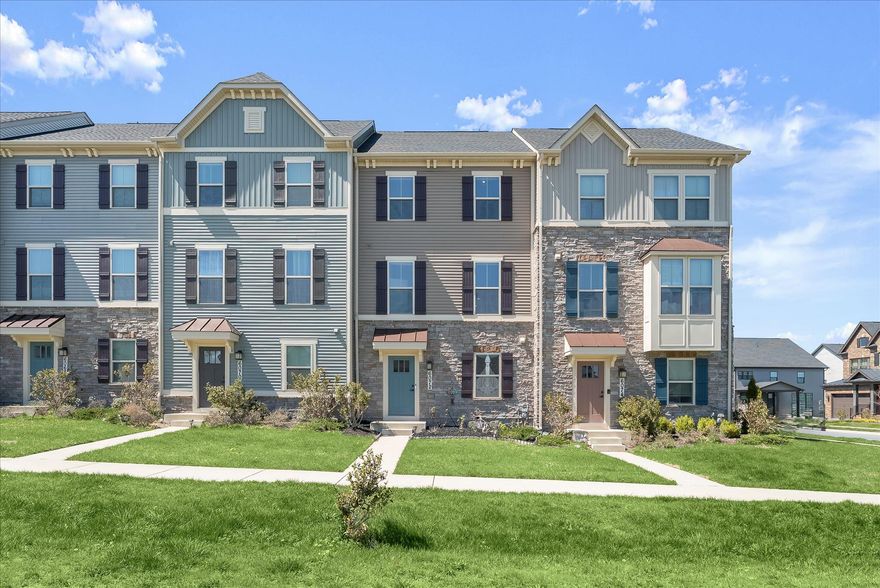 Welcome to 6072 Fallfish Court, a stunning four-level townhome located in the desirable Oakdale Village at Lake Linganore, offering five bedrooms and four and a half baths with beautifully designed living spaces throughout. The entry level welcomes you with two convenient coat closets, a private bedroom, full bath, and interior access to the garage ideal for guests, a home office, or multigenerational living.
Upstairs, the main living level features an expansive and light-filled layout with a bright dining area and family space centered around a gorgeous kitchen appointed with luxury vinyl plank flooring, quartz countertops, a center island with breakfast bar, stainless steel appliances, pantry, and a charming coffee station. The dining area opens directly to an oversized Trex balcony, perfect for outdoor dining or relaxing. This level also includes a spacious living room with plush carpeting and a convenient powder room.
The upper level is highlighted by the serene primary suite featuring an en-suite bath with dual vanities, a soaking tub, and a glass-enclosed shower. Two additional bedrooms, a full hall bath, and a laundry area complete this level. The top floor offers incredible flexibility with an expansive fifth bedroom or entertainment room, complete with a full bath and access to a huge rooftop deck, an exceptional space for entertaining or enjoying the views.
Life at Lake Linganore brings resort-style amenities right to your doorstep, including private beaches, pools, clubhouses, boat ramps, piers, paddle sports, tennis and volleyball courts, disc golf, tot lots, summer concerts, farmers markets, and miles of scenic trails. All of this is just minutes from the shopping, dining, and entertainment of Frederick and Urbana, with easy access to I-70, MD-75, and Route 40 for an effortless.