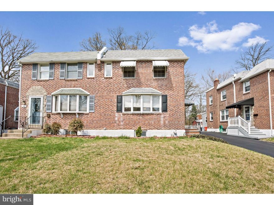 One of Ridley Park's Finest! Incredibly renovated and well maintained Twin with gleaming refinished hardwood floors throughout the first and second floor rooms. New paint throughout the home. The first floor boasts a large living and dining room. The eat in kitchen features newer appliances, counter-tops, lots of cabinet space and a built in refrigerator, gas range and dishwasher. The kitchen opens to an additional four seasons room for entertaining or relaxation.  The basement recreation room has all new flooring and painted walls and can be used as an office, childrens room, additional bedroom or entertaining area. The 2nd floor has a large master bedroom,two smaller bedrooms and 1.5 baths. Gas heat and hot water. Plenty of parking available in the shared driveway and street. Conveniently located to all major highways and local transportation. Make this home yours today!  Note: Pictures are in the process of being updated as of 4/9/16.  Open House cancelled for Sunday, 4/17 from 1-4 PM.Offer Accepted.
