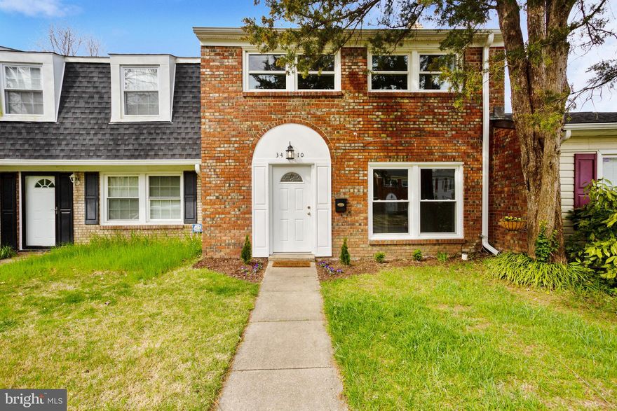 Beautifully remodeled from top to bottom three bedroom and one and a half bathroom townhome in the center of Bowie. Move-in ready with all new fixtures, kitchen, bathrooms, HVAC, water heater, and roof (2012). Cozy up to the wood-burning fire place in the living room or enjoy the outdoors on back deck with easy access from the dining and laundry/mudroom. Also on the main level is a half bath and kitchen with modern gray cabinets and white countertops. Upstairs features three bedrooms and one full bath. This home does not lack style with its crown molding and neutral walls. Walking distance to Belair Swim and Racket, Bowie public library, shopping, groceries, and restaurants. Schedule your tour today.