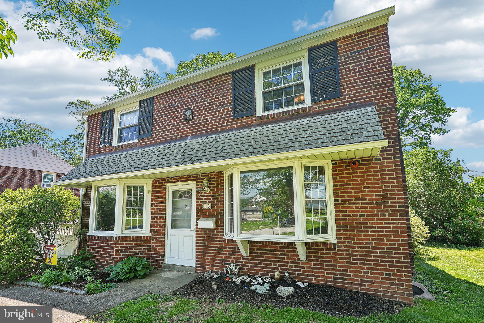 OFFER DEADLINE SET - Sunday 5/18 5 PM w/ Response due Monday. Welcome Home to this beautifully maintained brick Colonial in Havertown! Step into a spacious living room featuring a cozy gas fireplace, perfect for relaxing evenings. The eat-in kitchen boasts a tiled floor, elegant raised panel wood cabinets, and modern appliances, making it a great space for cooking and gathering. This level includes a formal dining room, a great room, and a convenient half bath. Upstairs, you'll find three generously sized bedrooms with ample closet space, along with a full hall bath. The partially finished basement offers additional living space, complete with a separate utility area including laundry, and a powder room. Outside, a paver patio on the side of the home provides a private retreat for outdoor enjoyment. Notable upgrades include a brand new HVAC system and newer replacement windows throughout, ensuring comfort and efficiency. Positioned just moments away from major roads, shopping destinations, public transit, and an array of local attractions, this home effortlessly blends character, accessibility, and modern updates.