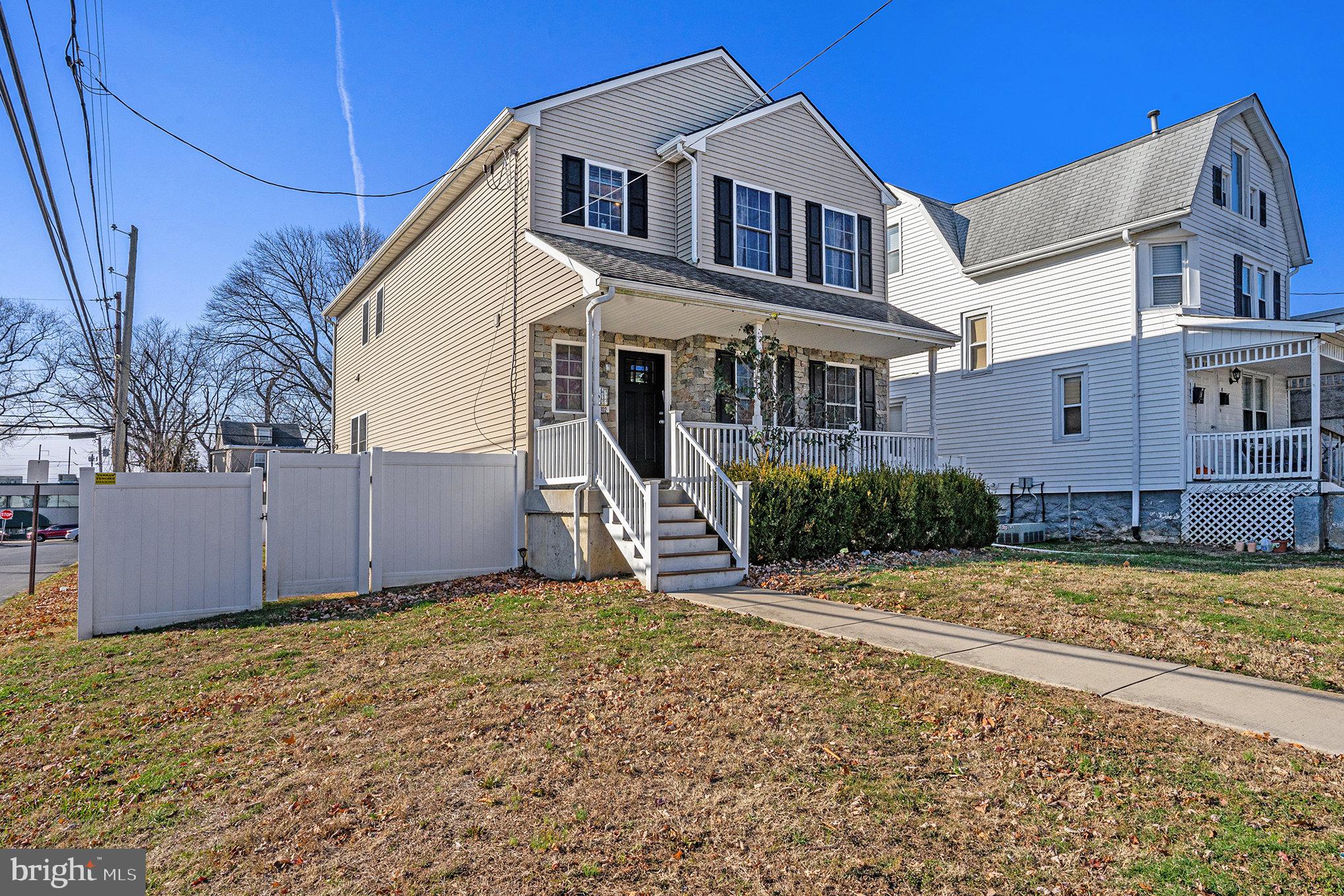 Built in 2016, this perfect example of pride in homeownership is exceptionally clean and offers all the benefits of newer construction with thoughtful design throughout. Step inside to an inviting open-concept first floor, seamlessly connecting the living room, dining area, and a custom kitchen. The kitchen boasts granite countertops, sleek stainless steel appliances, and ample cabinetry, perfect for entertaining and everyday living. The second floor features three generously sized bedrooms, including a primary suite, two full bathrooms, and the convenience of a second-floor laundry. Head down to the fully remodeled basement, a versatile space complete with a small wet bar, ideal for hosting gatherings or creating your personal retreat. Outside, enjoy the privacy of a gated backyard, offering the perfect space for relaxation or entertaining. This home is a rare find in a desirable location, friendly community, convenient shopping, and easy access to big city amenities!! Schedule your walkthrough today!!