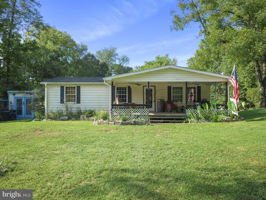 A private rural setting in Spring Mills on an unrestricted acre of land.    The location provides convenience to major routes in a highly sought after area without the subdivision.  The property  is partially surrounded by woods which provides wildlife viewing from the kitchen window.  One level living with minimal upkeep.
