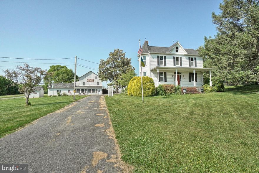 THIS IS AN ESTATE LISTING AND HOME IS BEING SOLD STRICTLY AS IS.  - WE ARE WAITING FOR NEW PHOTOS TO UPLOAD

Are you dreaming of the perfect place to run your business or homestead?

 a unique property with plenty of outdoor storage, business opportunities, and possibilities for those looking to start a small homestead. 

This 4.58-acre estate includes 1893 Farmhouse/Victorian features such as 2200 sq ft of living space, 4 bedrooms and 1 full bath plus a half bath, eat-in kitchen with stainless steel appliances and cabinet space galore! There's also separate dining, living & family rooms; laundry/mudroom as well as an office - all in addition to new windows & doors.  The outside plenty of entertaining space with a covered porch, deck with a gazebo, and a pond ready for Koi to be added. 

Imagine owning this amazing property filled with endless possibilities for you and your family - isn't it time you started making your dreams come true? You won't find another like it so take advantage of this opportunity today!

This home is zoned as RESOURCE CONSERVATION ZONING  according to the county and is Flood Zone A - according to SDAT the home is assessed as Residential for Tax purposes.

Visit 5431 Mountville Road in Adamstown MD 21710 and make an offer before someone else snatches it away from you!