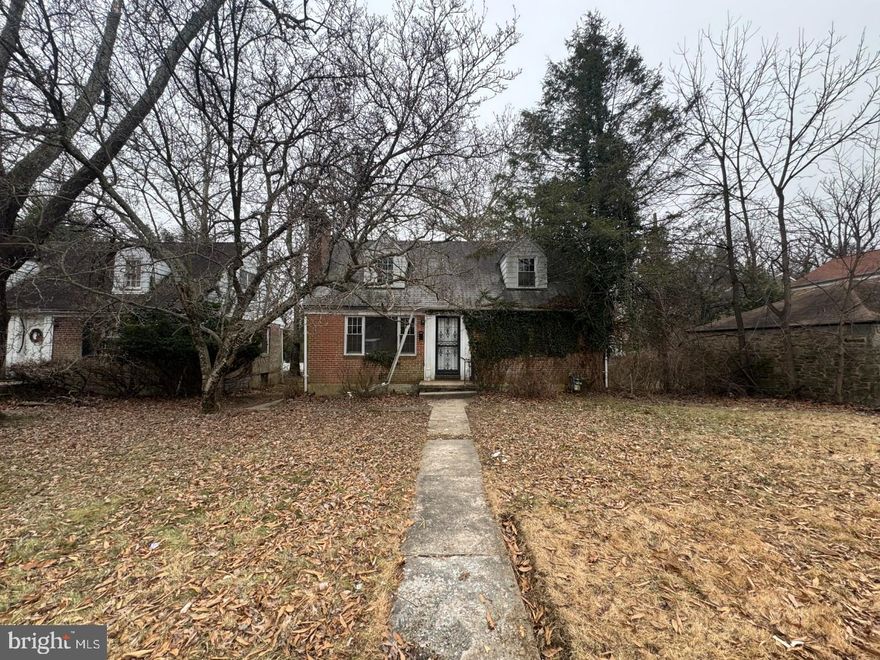 All Brick Front Cape Cod style detached home with 4 Bedroom's and 2 Full Baths located in Lochearn Sub division. Spacious living area with fireplace, fully finished outside entrance basement, rear porch and fence backyard. Bank of America employees, spouse or domestic partner, household members, business partners and insiders are prohibited from purchasing. Buyer to verify ground rent, seller will not redeem ground rent.