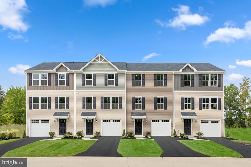 Why rent when you can buy? You can own this home for as little as $933 per month! TO-BE-BUILT JUNIPER Floorplan at the Beautiful Martinsburg Lakes Community - Features include: 3 beds, 2.5 baths, unfinished basement, 1 car garage and over 1,300 square feet on 3-levels and ALL appliances included, MAY DELIVERY AND ALL CC PD! Images Shown are representative only.