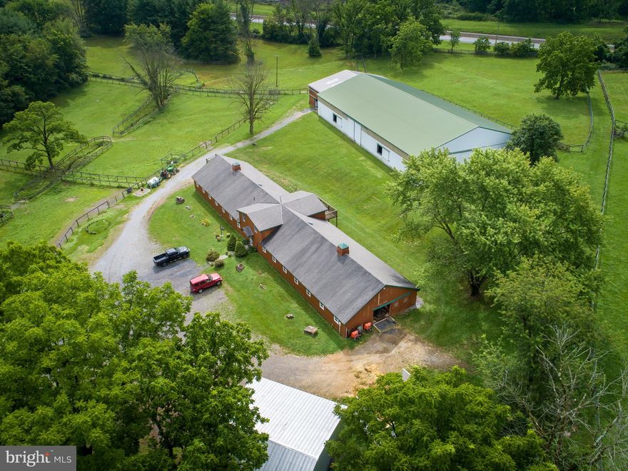 Equestrian farm with professional facilities and custom home by John Diament on 11+ acres in Chester Springs, PA, in the highly-desired Downingtown Area School District. Conveniently located for quick access from the PA-Turnpike and Rt. 401 Conestoga Rd. 13 miles from the Devon Horse Show grounds. Featuring a 15-stall newly renovated barn (2022) w/ 2BR apt, an Indoor Arena (9 stalls), and Outdoor Ring,