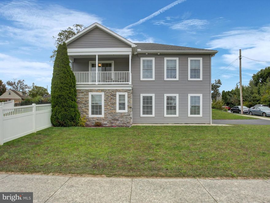 What a gem in the heart of the borough! Offering a fantastic open layout, this home has so many impressive features.  The original owner loved tinkering on cars so this home was built with an expansive three car garage to meet all your parking and storage needs.  Head upstairs to the heart of the home which includes a gorgeous upgraded kitchen and dining area, a cozy living room which opens to the upper deck, and so much more. There is a laundry closet, linen closet, a bedroom and last but not least- the stunning primary suite. Plenty of room for a king size bed in this primary bedroom and there's even a walk in closet.  The primary bath has been completely upgraded with a sleek, tiled, walk-in shower and a double vanity with modern round mirrors. There is a separate toilet room too-a must have for most families! On the entry level you will find a massive family room that leads to the backyard.  There is also another bedroom currently being used as an office/playroom with a full closet.  From the family room, step onto the paved patio and relax in the fully fenced side yard.  There is also a storage shed perfect for a mower and other lawn care needs. Come tour this great modern home so close to amenities yet in a mature neighborhood with plenty of trees and nature to observe!